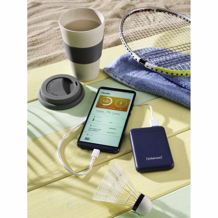 Powerbank INTENSO XS5000 5000 mAh Bleu 1 Powerbank INTENSO XS5000 5000 mAh Bleu 1