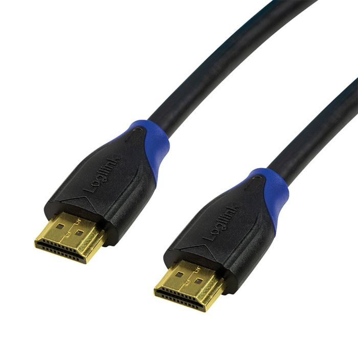 Câble HDMI avec Ethernet LogiLink CH0062 2 m Noir 2 Câble HDMI avec Ethernet LogiLink CH0062 2 m Noir 2
