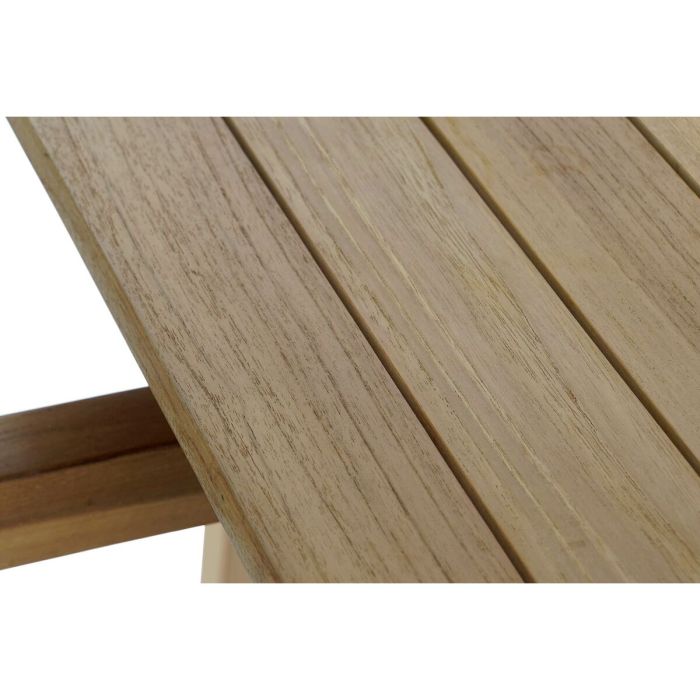 Ensemble Table + 4 Chaises DKD Home Decor 90 x 90 x 75 cm 3