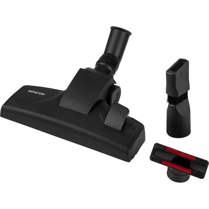 Sencor Aspirateur traîneau avec sac SVC 5500WH - Moteur ECO 700 W, Filtre HEPA H13, niveau sonore 75 dBA, capacité 2 L, Blanc Sencor Aspirateur traîneau avec sac SVC 5500WH - Moteur ECO 700 W, Filtre HEPA H13, niveau sonore 75 dBA, capacité 2 L, Blanc