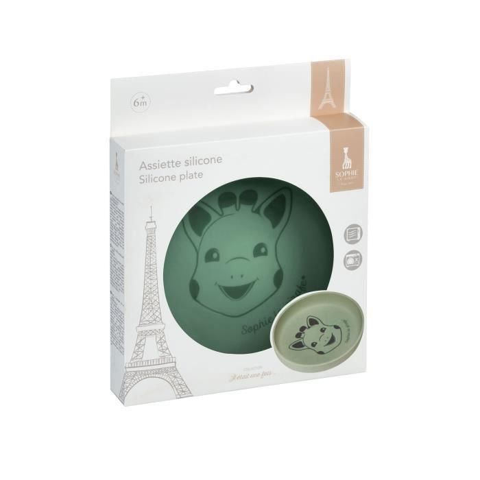 Assiette silicone VULLI - 100% silicone - A partir de 6 mois 1 Assiette silicone VULLI - 100% silicone - A partir de 6 mois 1