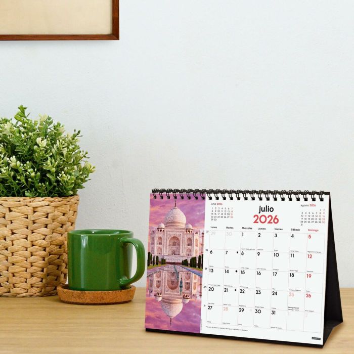 Calendrier de bureau Finocam Multicouleur Papier 21 x 15 cm 2