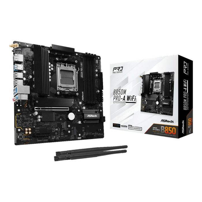Carte Mère ASRock B850M Pro-A WiFi Intel Wi-Fi 6 AMD AM5 1