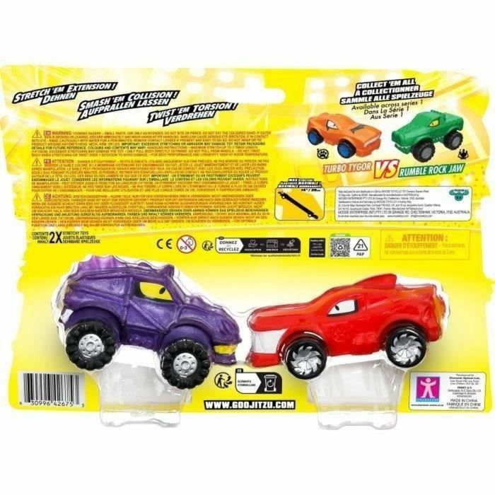 Figurine d'action Moose Toys GOO MOBILES - BLAZAGON VS TREADS SHREDZ Rouge 1 Figurine d'action Moose Toys GOO MOBILES - BLAZAGON VS TREADS SHREDZ Rouge 1