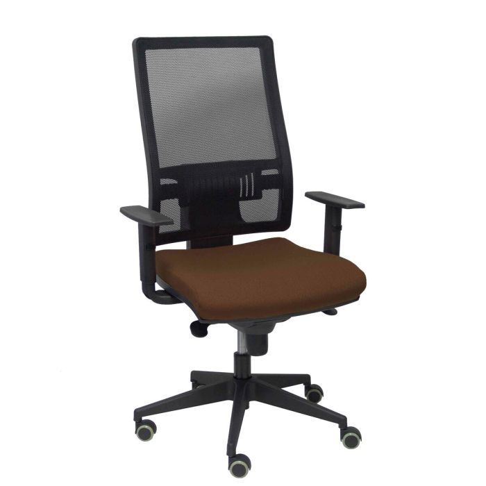 Chaise de Bureau Piqueras y Crespo 3B10CRP Brun foncé