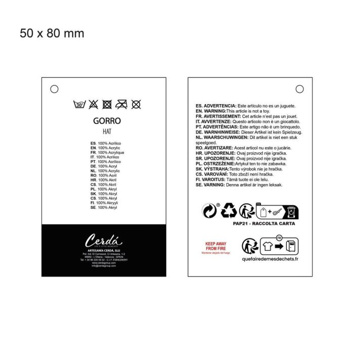 Bonnet enfant Bluey Bleu 3