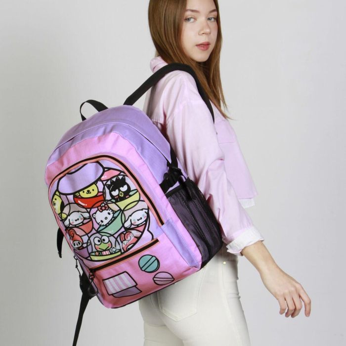 Cartable Hello Kitty Lila 3