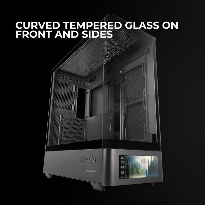 Boîtier ATX semi-tour Mars Gaming MCLCDPRO Noir 6 Boîtier ATX semi-tour Mars Gaming MCLCDPRO Noir 6