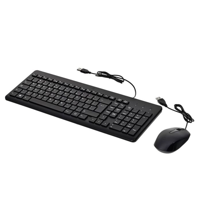 clavier et souris HP 150 Noir QWERTY Qwerty US 3 clavier et souris HP 150 Noir QWERTY Qwerty US 3