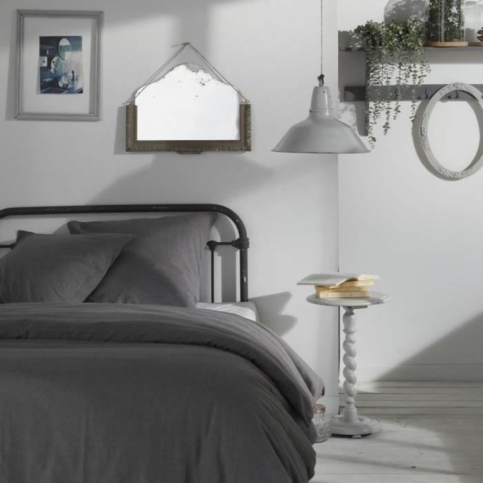 Parure de couette TODAY Gris foncé Lit king size 240 x 260 cm 3