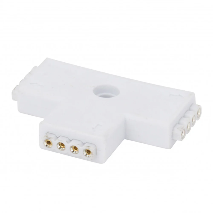 Connecteur Rapide T Femelle pour Bande LED 12/24VDC RGB 0