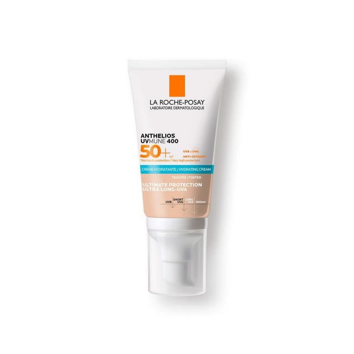Crème Solaire Avec Couleur La Roche Posay Anthelios Uvmune 50 ml Blanc Spf 50 Crème Crème Hydratante avec Couleur