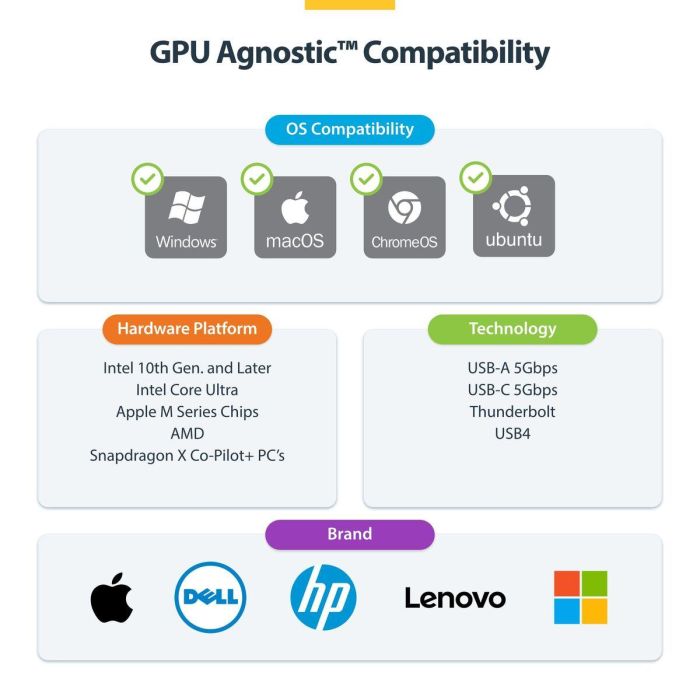 Hub USB Startech DK30C2DPEPRUE Gris 3