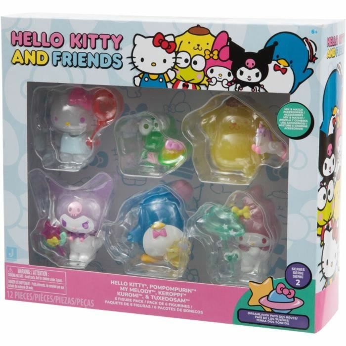 Figurine d’action Hello Kitty 11 6 Pièces (6 Unités) 2 Figurine d’action Hello Kitty 11 6 Pièces (6 Unités) 2