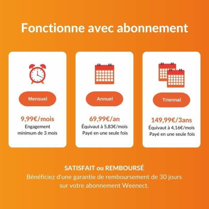 Localisateur Anti-perte Weenect Weenect XS GPS Blanc 5