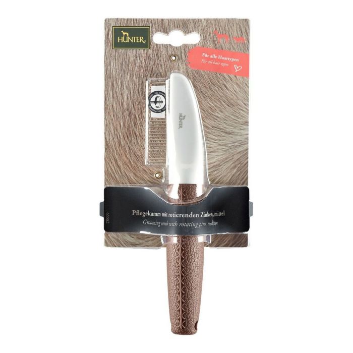 Brosse à Cheveux Hunter Marron Plastique 12 Râteau Plaque Tournante 0 Brosse à Cheveux Hunter Marron Plastique 12 Râteau Plaque Tournante 0