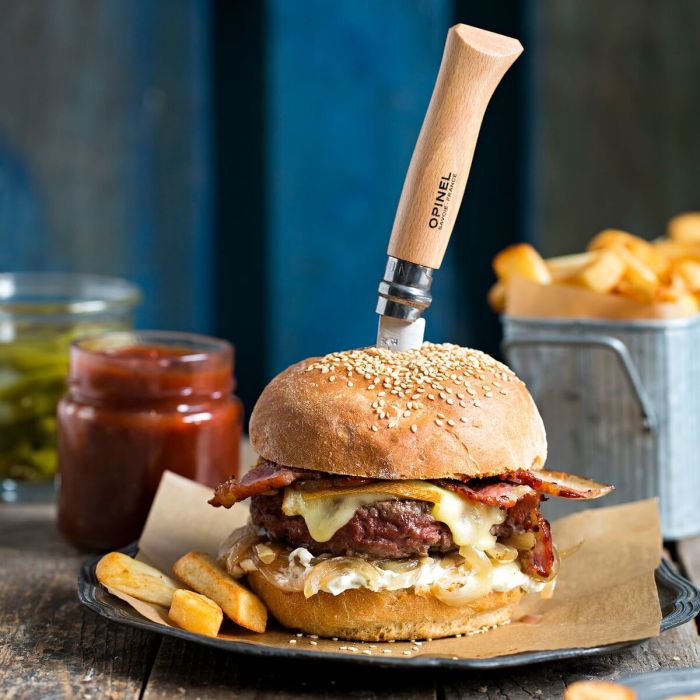 Couteau Opinel Nº6 7 cm Acier inoxydable Bois de hêtre 4