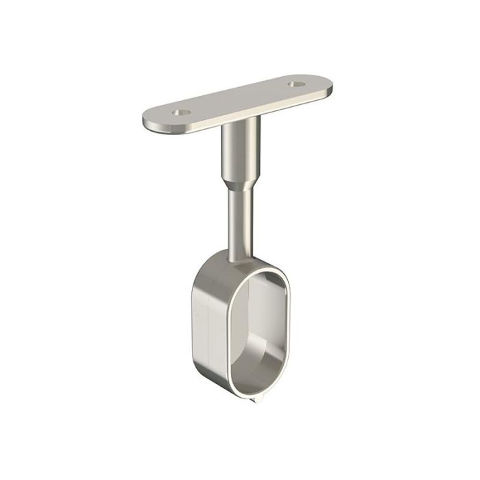 Soporte Lateral Tapado 30X15Mm Acabado Níquel Herrajes Alk 1