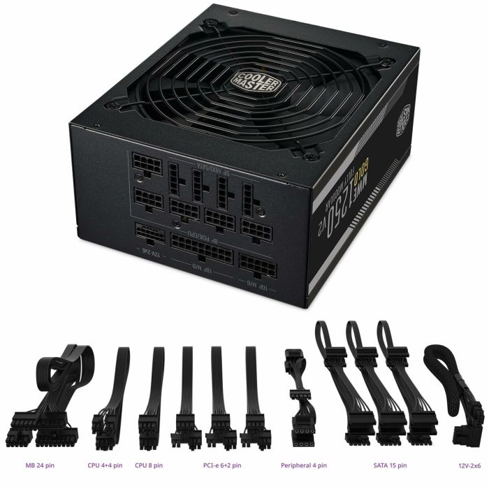 Bloc d’Alimentation Cooler Master Cooler Master ATX 80 Plus Gold 6