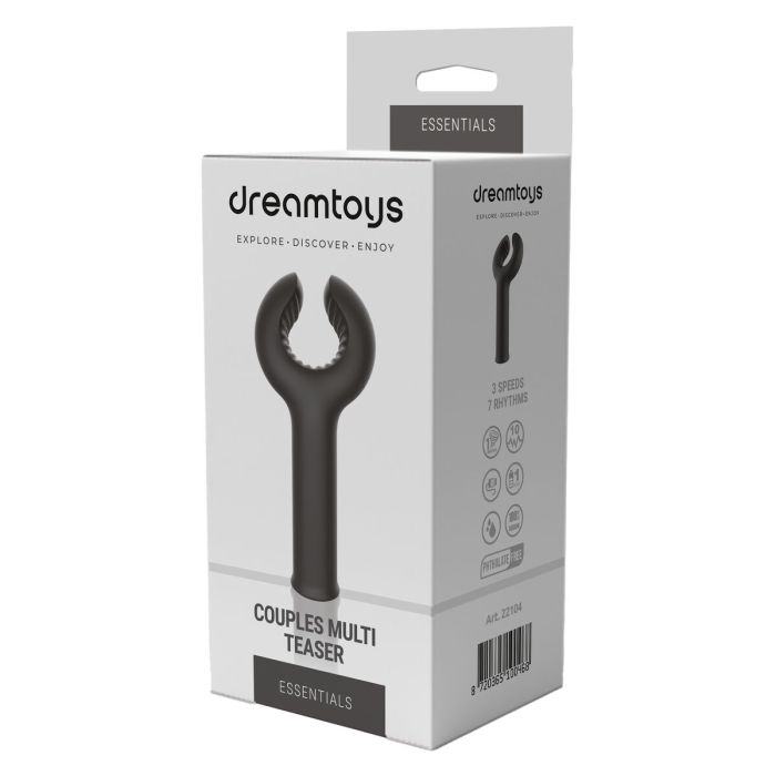 Vibromasseur anal Dream Toys Essentials Couples Multi Teaser Noir 1 Vibromasseur anal Dream Toys Essentials Couples Multi Teaser Noir 1