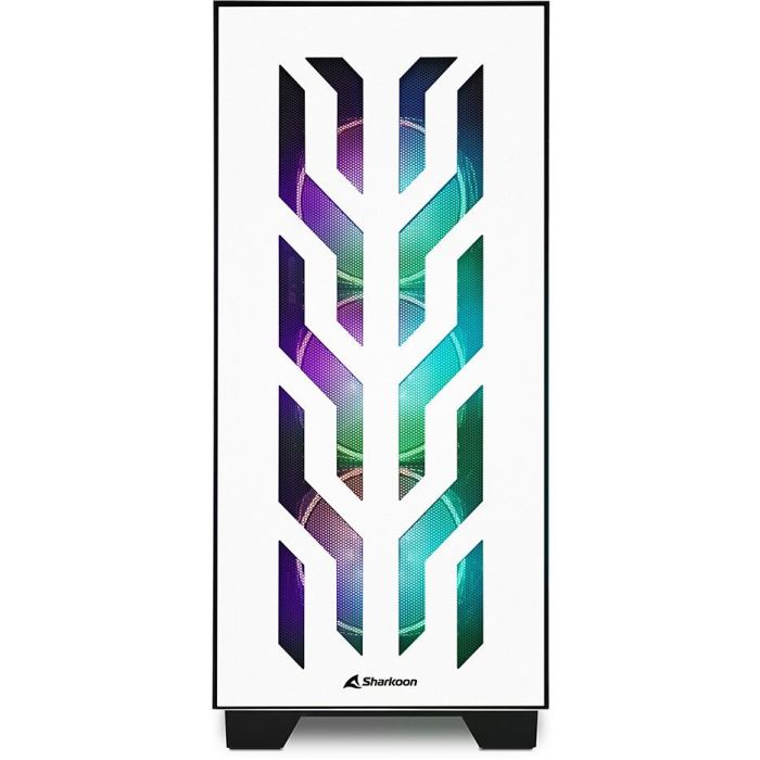 Sharkoon Elite Shark CA300T ATX/E-ATX 2xGlas White 1