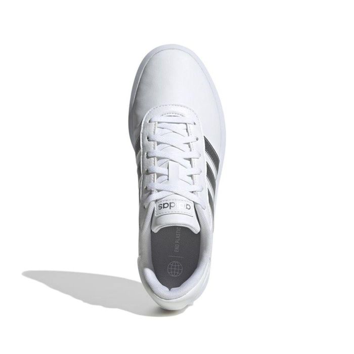 Baskets Casual pour Femme Adidas Court Platform Blanc 5