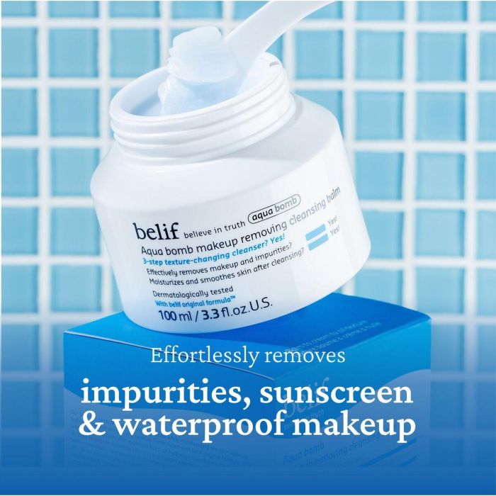 Démaquillant visage Belif AQUA BOMB 100 ml 4