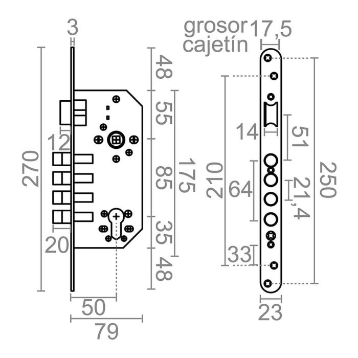 Verrouillage Micel 85 mm 1