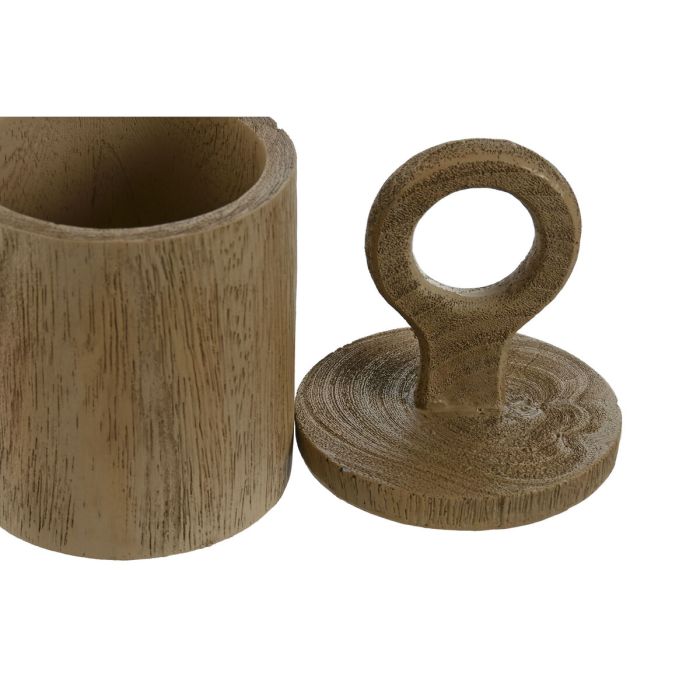 Boîte à bijoux Home ESPRIT Marron Résine 9 x 9 x 19 cm 2