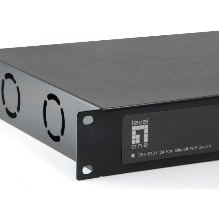 Switch 24x GE GEP-2421W630 19" 630W 24xPoE 2
