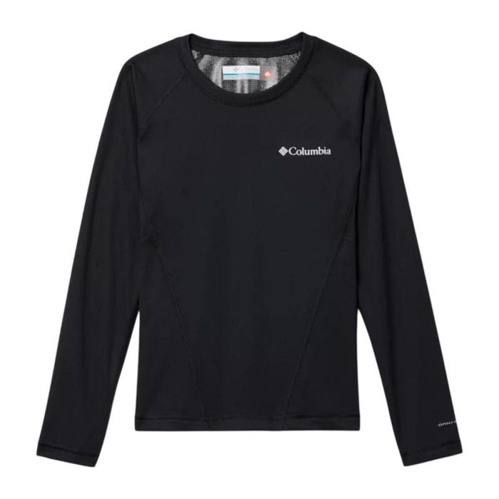 T-shirt à Manches Longues Enfant Columbia Midweight Crew 2 Noir 5-6 Ans