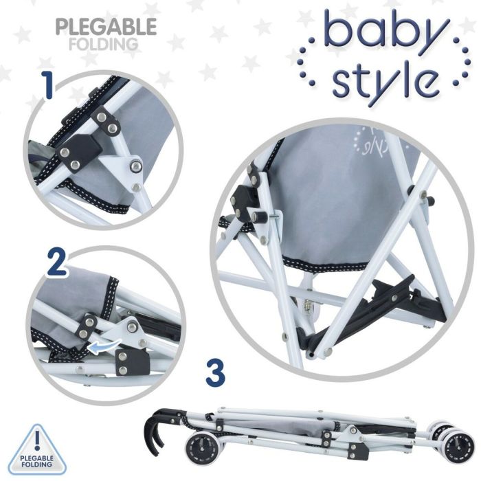 Chaise pour poupées Colorbaby Natural 27 x 56 x 53 cm 12 Unités 2