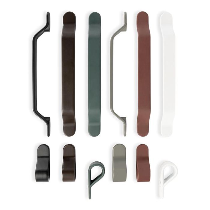 Pomo Zamak Modelo Belt 22X63 1 Agujero Acabados Disponibles Acabado Negro Mate Viefe 2