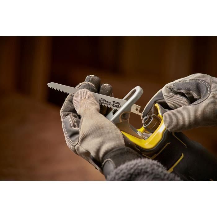 Scie sabre sans fil - Stanley Fatmax - Brushless - SFMCS310B-XJ - 18V 2