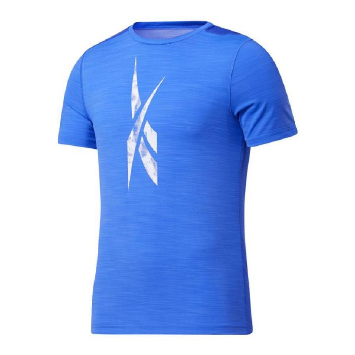 T-shirt à manches courtes homme Reebok Workout Ready Activchill Bleu 0 T-shirt à manches courtes homme Reebok Workout Ready Activchill Bleu 0