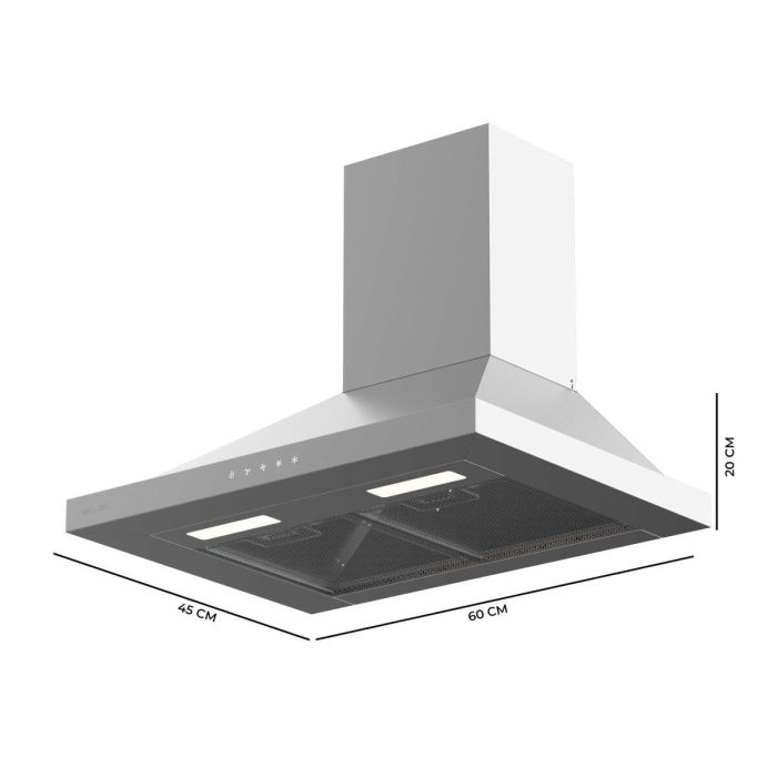 Hotte standard Cecotec Flux PT 604000 Acier 12