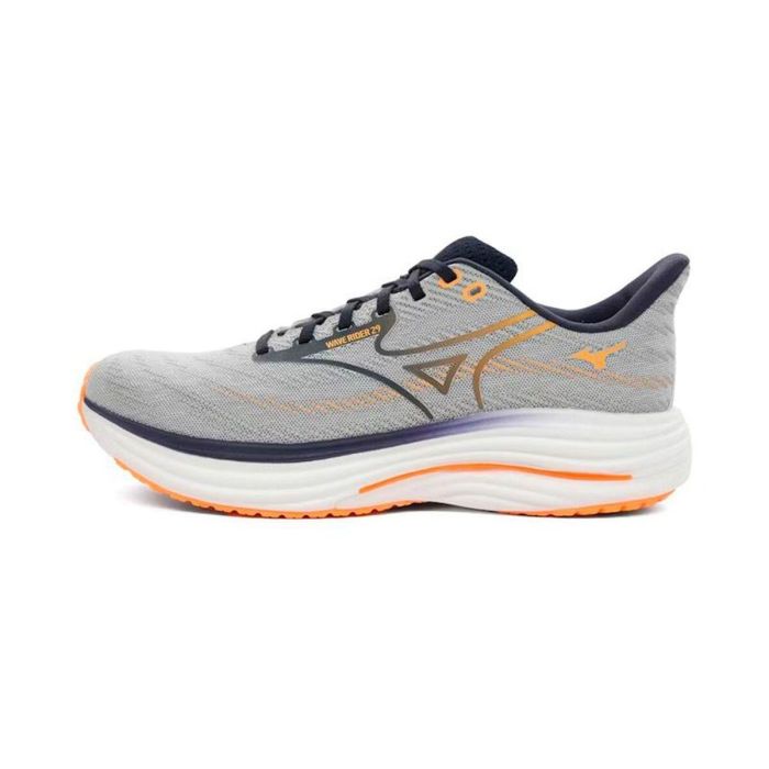 Chaussures de Running pour Adultes Mizuno Wave Rider 29 Gris clair S