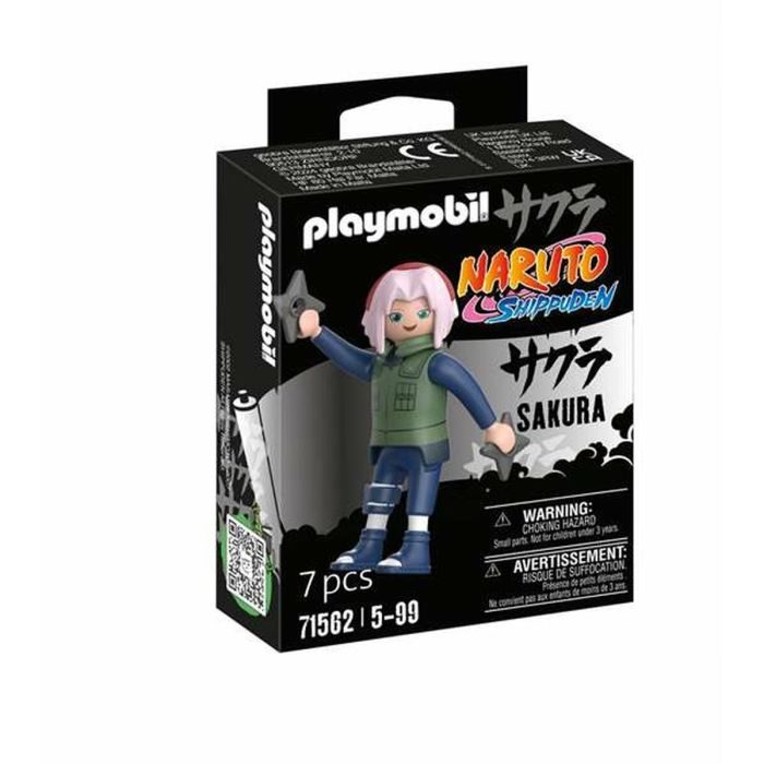 Playset Playmobil Naruto: Sakura 71562 7 Pièces 4