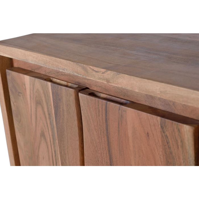 GINER Y COLOMER - Buffet 4 portes en bois d'acacia naturel - 82 x 172 x 45 cm 6