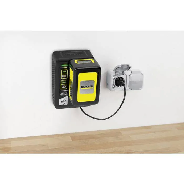 Karcher KAR4054278314716 - Chargeur rapide Power - 36V pour batteries Karcher 2,5 Ah et 5 Ah