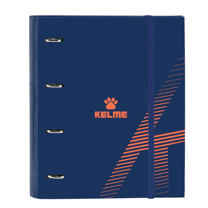 Reliure à anneaux Kelme Navy blue Orange Blue marine (27 x 32 x 3.5 cm) 0 Reliure à anneaux Kelme Navy blue Orange Blue marine (27 x 32 x 3.5 cm) 0