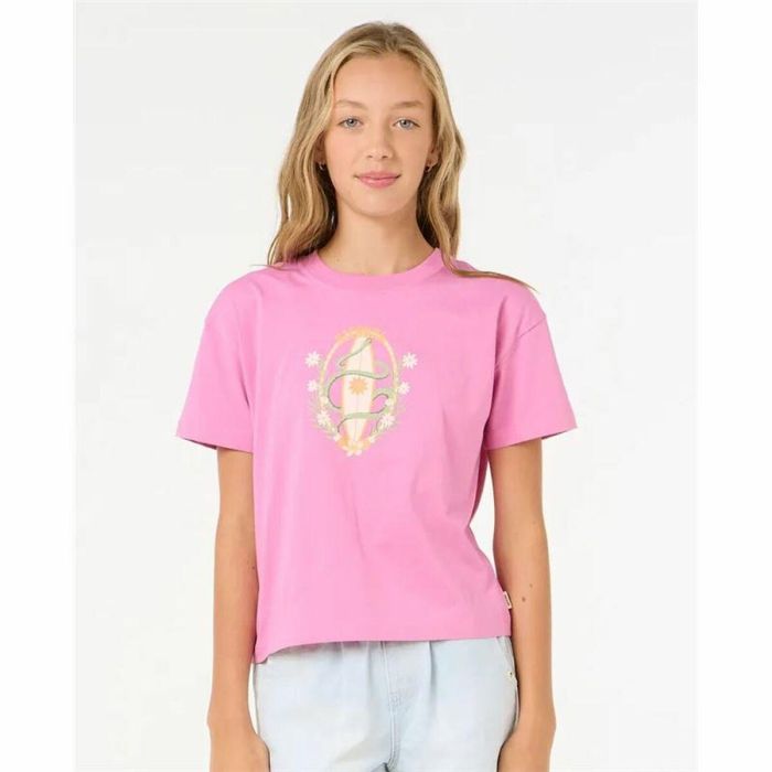 T shirt à manches courtes Enfant Rip Curl Island Surf Crop Rose 5 T shirt à manches courtes Enfant Rip Curl Island Surf Crop Rose 5
