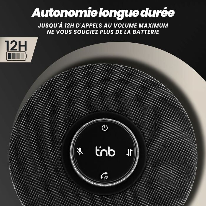 Haut-parleurs bluetooth portables T'NB CFSPEAKERBT Noir 7 Haut-parleurs bluetooth portables T'NB CFSPEAKERBT Noir 7
