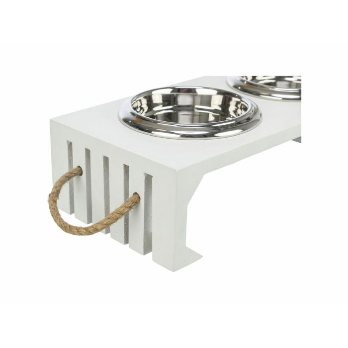 Mangeoire pour chiens Trixie Blanc 2