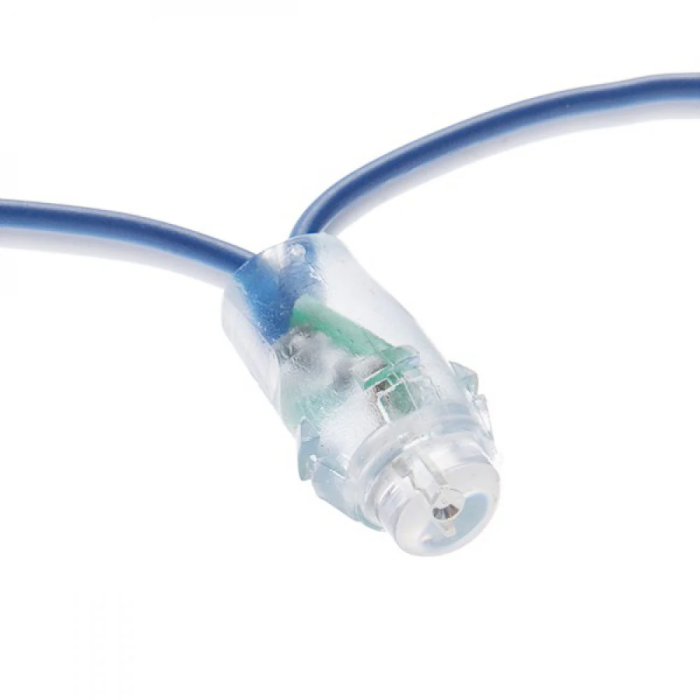 Epistar Pixel LED 0.1W 2Lm 12Mm 5V Vert (Chaîne 40 Unités) [DE-PIX-12-G] 2