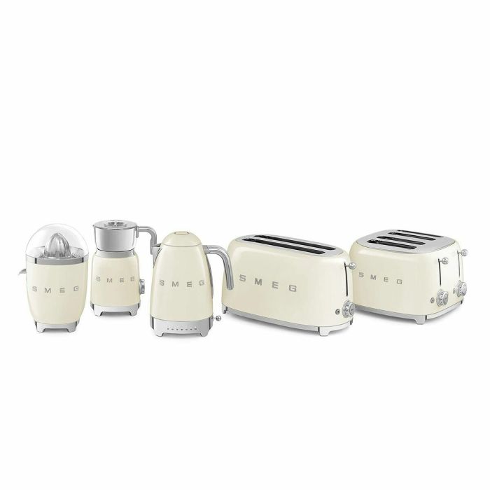 Bouilloire Smeg KLF04CREU Crème Plastique 2400 W 1,7 L 4 Bouilloire Smeg KLF04CREU Crème Plastique 2400 W 1,7 L 4