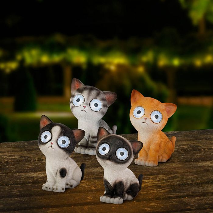 Lampe solaire Lumineo Chat 1