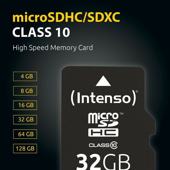 Carte Mémoire Micro SD avec Adaptateur INTENSO 3413491 128 GB 3