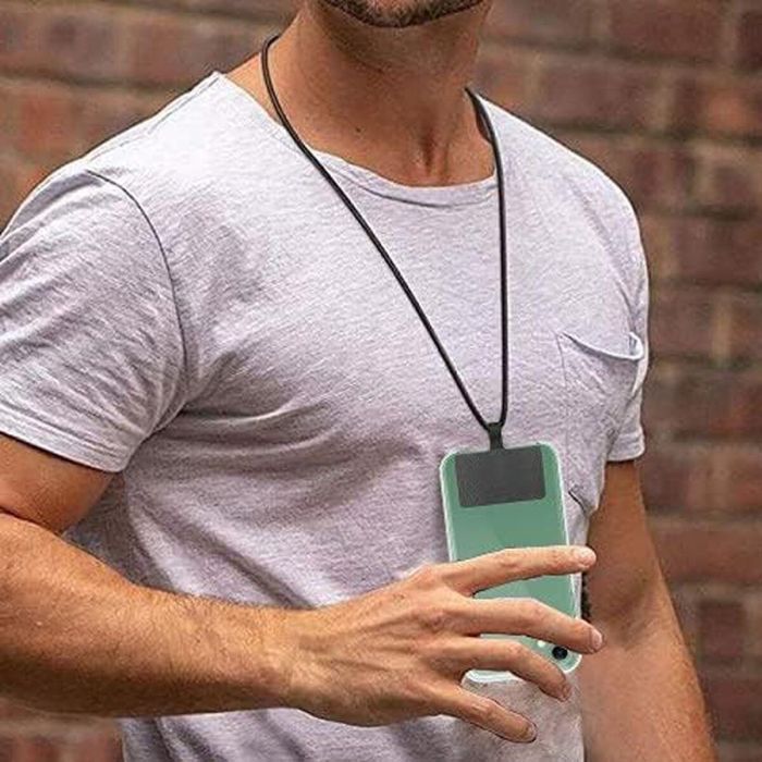 Cordon pour téléphone mobile Muvit Bleu 3