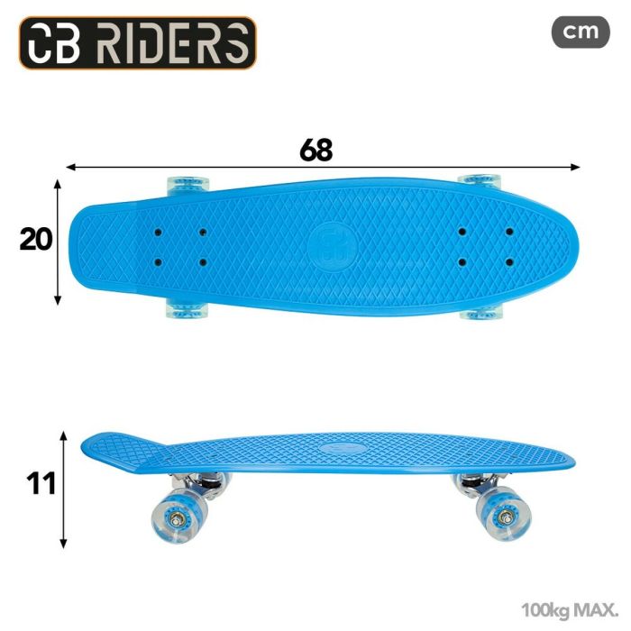 Skateboard Colorbaby Bleu (2 Unités) 3